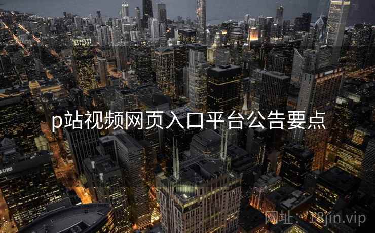 p站视频网页入口平台公告要点