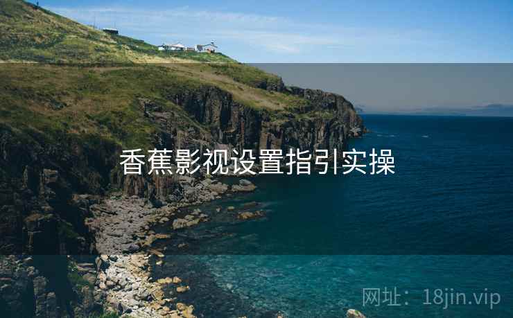 香蕉影视设置指引实操